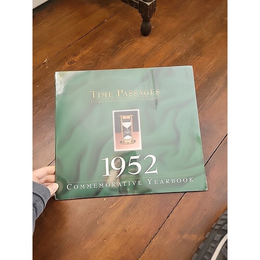 1952 Time Passages Commemorative Keepsake Yearbook New NOS Vtg